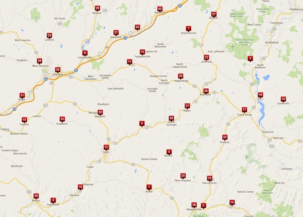 Bloomville Disposal Service Our Service Area Bloomville NY