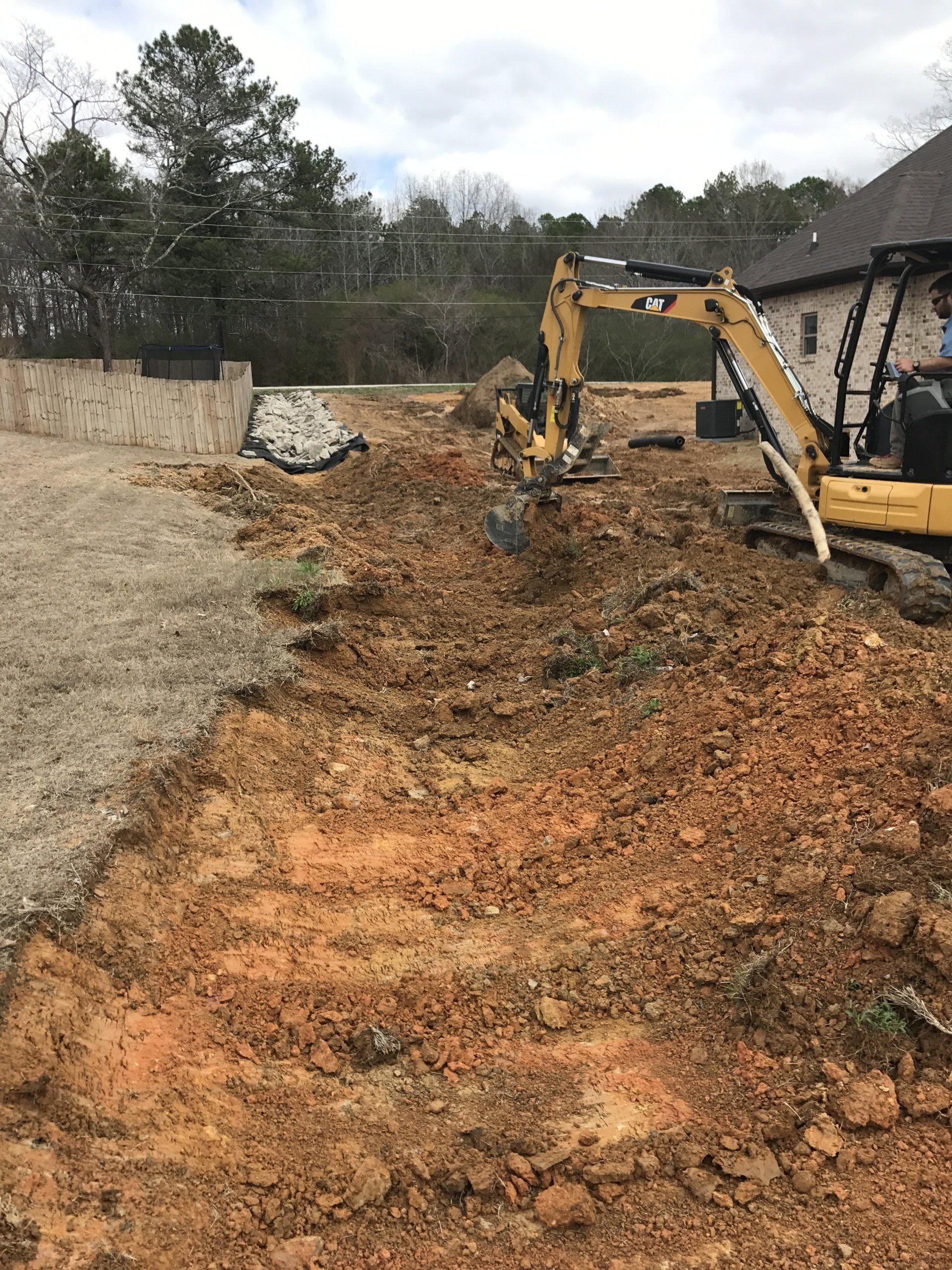 Landscape Drainage | French Drains | Birmingham, AL