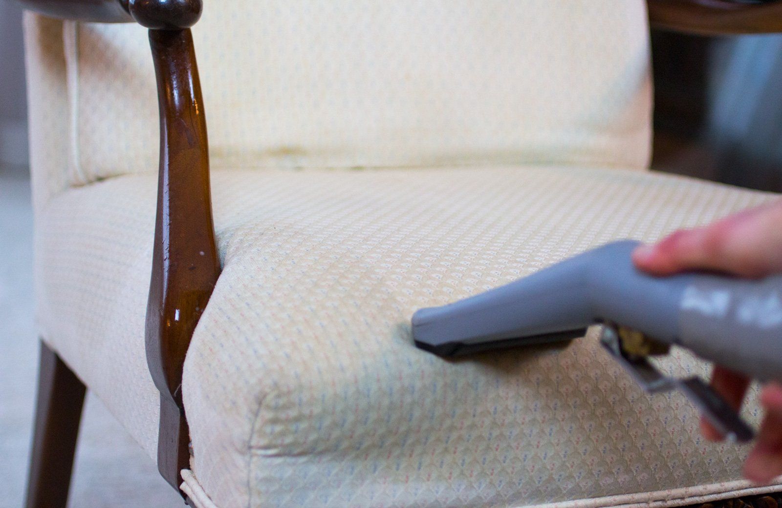 cleaning dining room chair upholstery