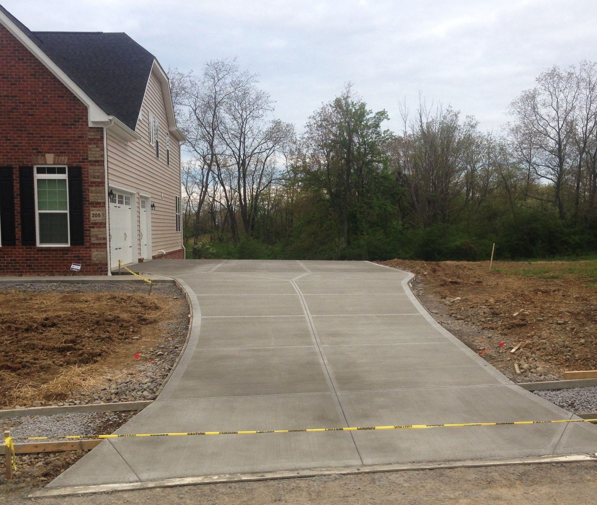 Standard Finish Concrete Parking Lots Connoquenessing PA