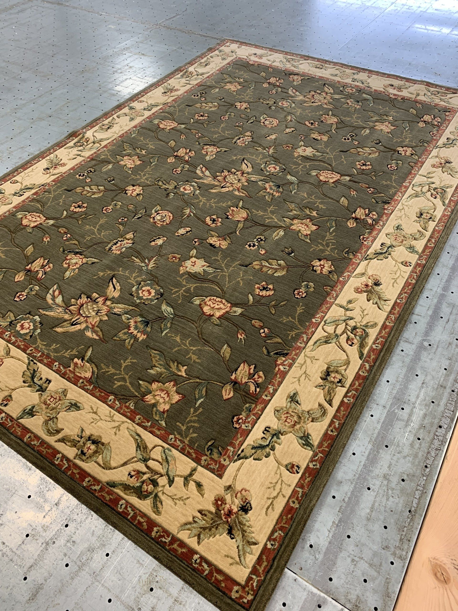 Custom One Lap Bordered Area Rug Liberty, MO