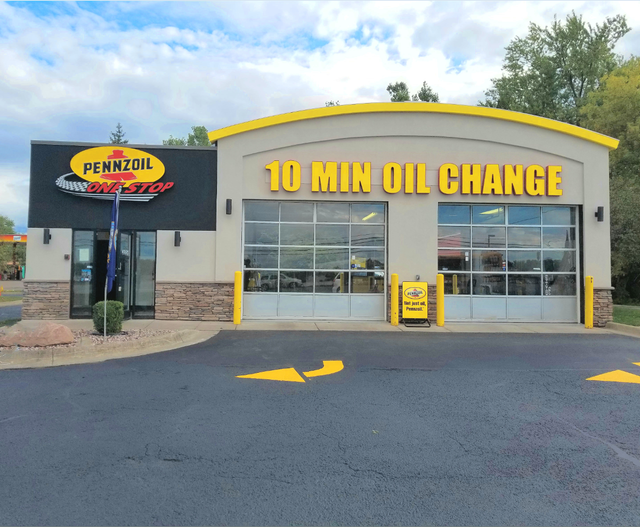 pennzoil 10 minute oil change