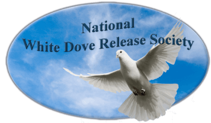 memorial funeral doves