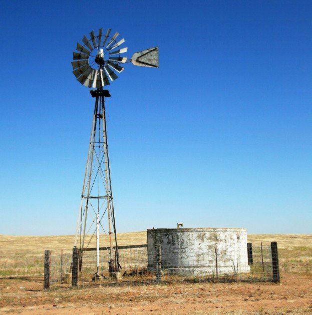 water well windmill