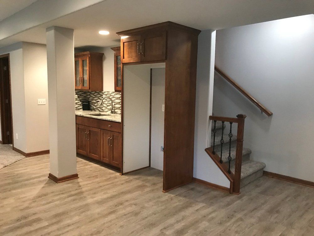 Basement Wet Bars Basement Wet Bar Plumbing La Vista, NE