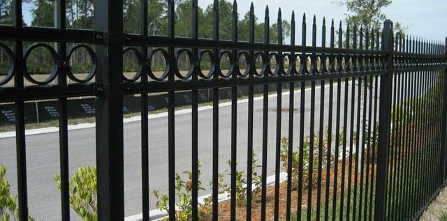 Wrought Iron Ornamental Iron Aluminum Fence Oklahoma Fence Okc