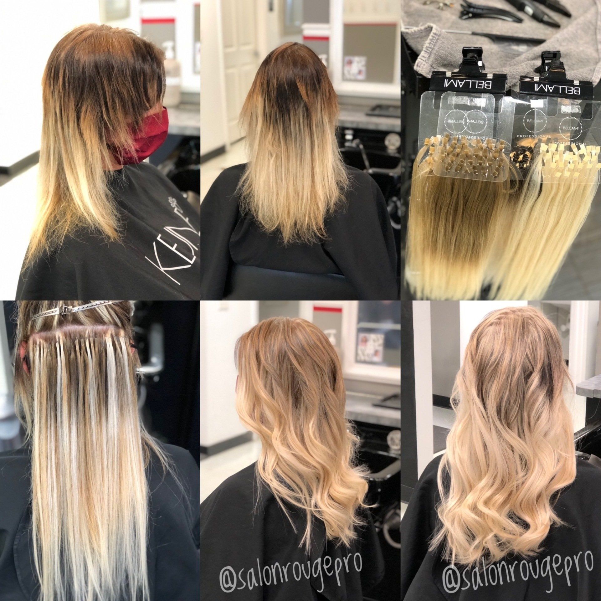 Bellami Extensions TapeIn Hair Extension Plainville, MA