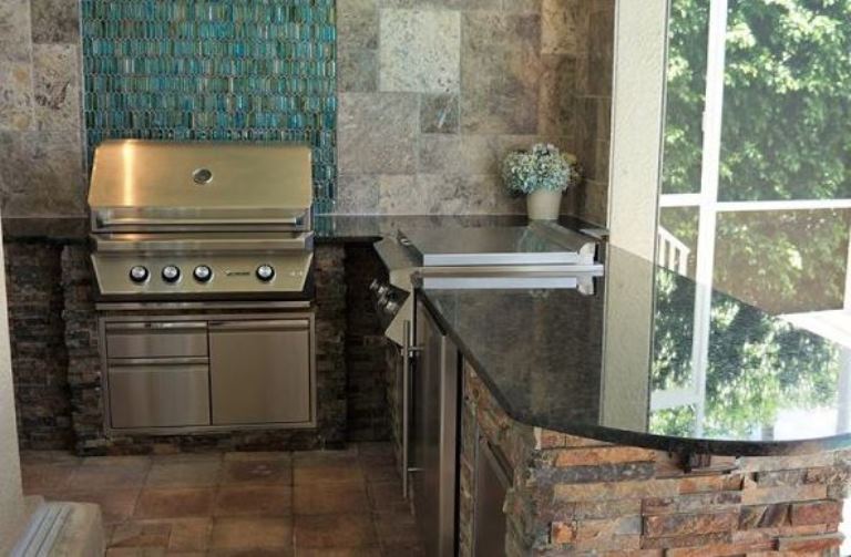 Natural and Cultured Stone Outdoor Kitchens Cape Coral, FL