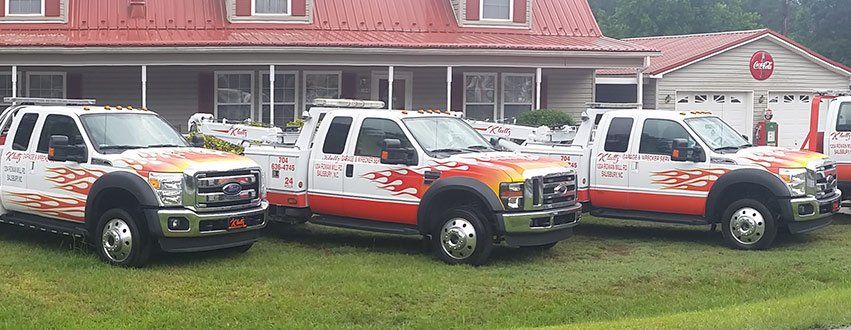 Hook and Chain Tow Trucks | Blown Tires | Salisbury, NC