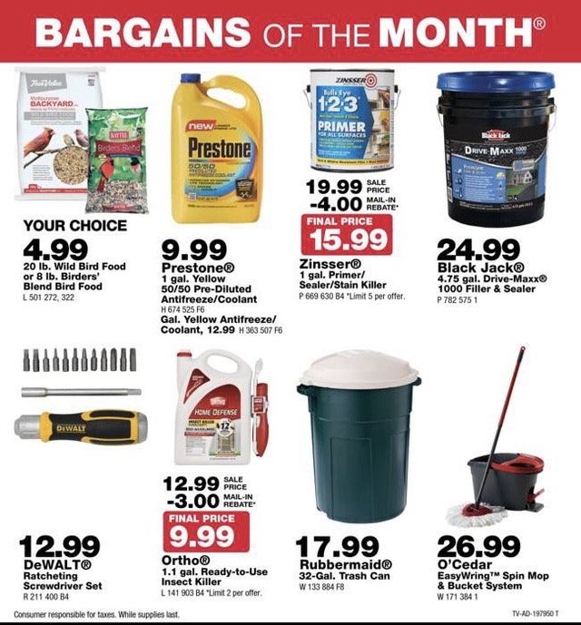 Kredo Hardware Weekly Sales Broadview Heights, OH