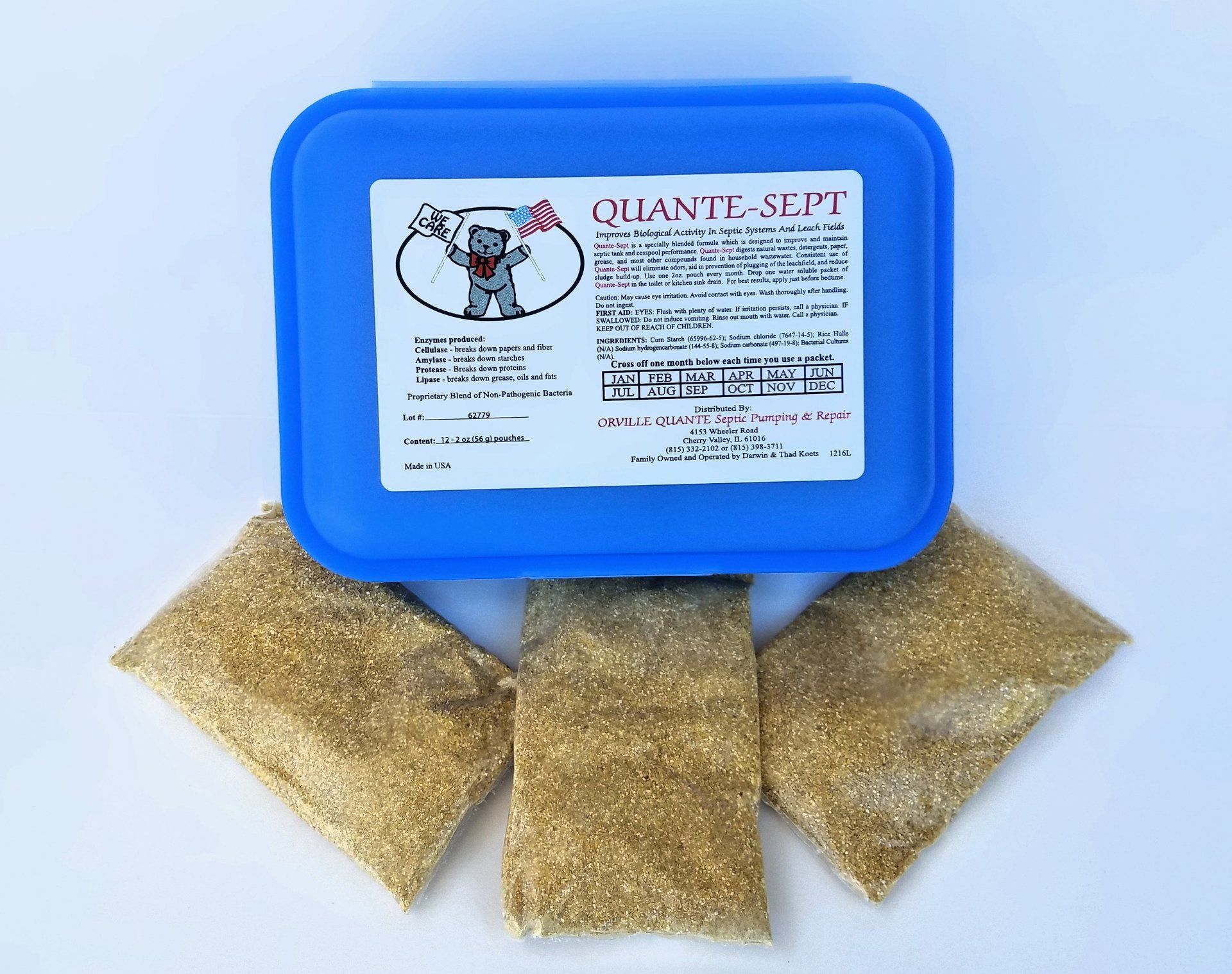 Bacteria Additive Septic Application Cherry Valley, IL